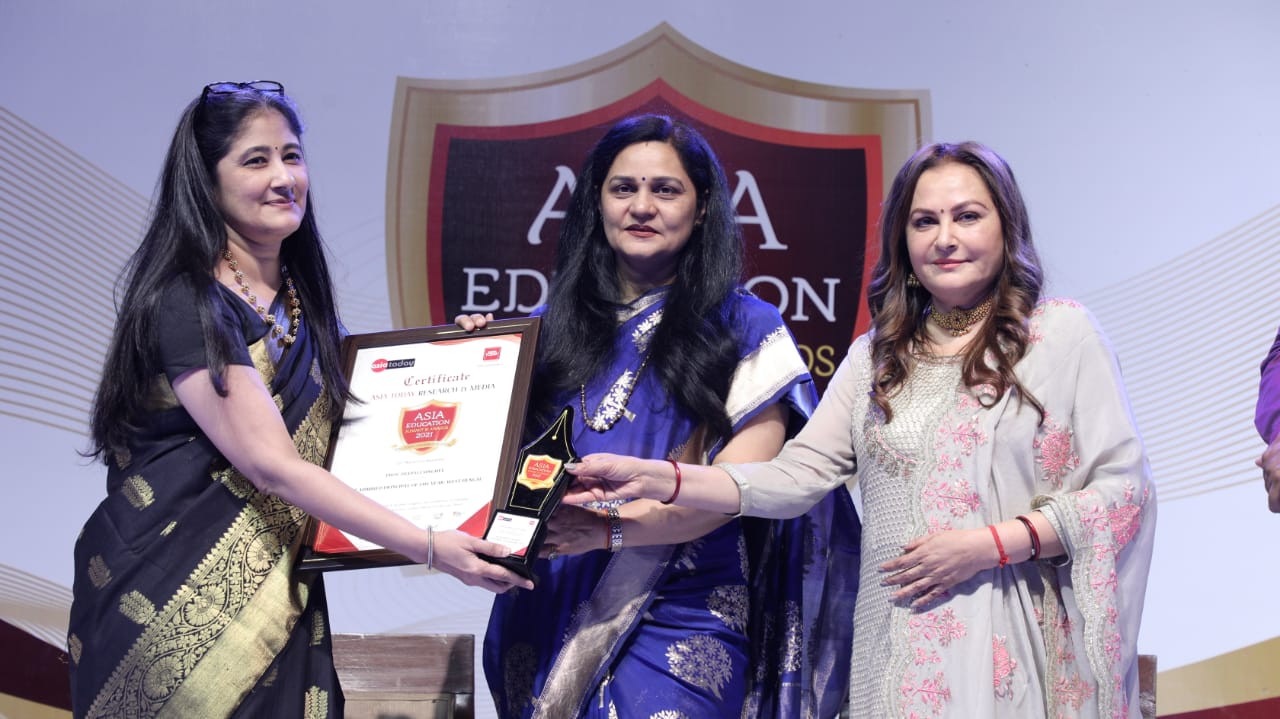 Most Admired Principal of the Year-West Bengal from Asia Today Research & Media on 25th March 2021