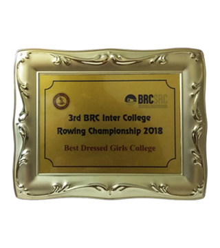 Best Dressed College Award from Bengal Rowing Club in 2018